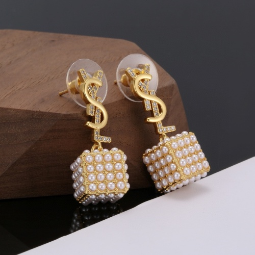 Replica Yves Saint Laurent YSL Earrings For Women #1251967 $29.00 USD for Wholesale