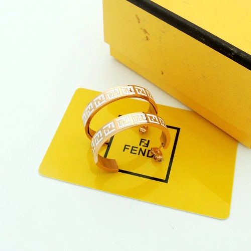 Wholesale Fendi Earrings For Women #1251969 $36.00 USD, Wholesale Quality Replica Fendi Earrings