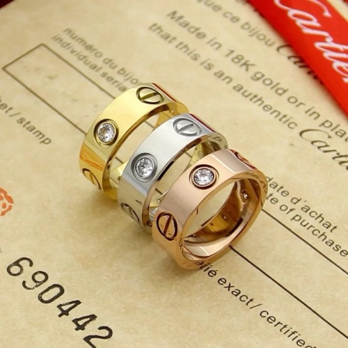 Replica Cartier Rings For Unisex #1251979 $23.00 USD for Wholesale