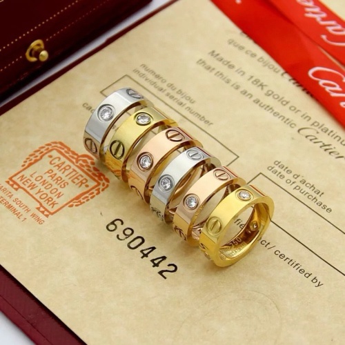 Replica Cartier Rings For Unisex #1251980 $23.00 USD for Wholesale