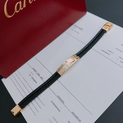 Replica Cartier bracelets #1252009 $40.00 USD for Wholesale