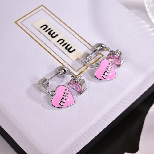 Wholesale MIU MIU Earrings For Women #1252022 $29.00 USD, Wholesale Quality Replica MIU MIU Earrings