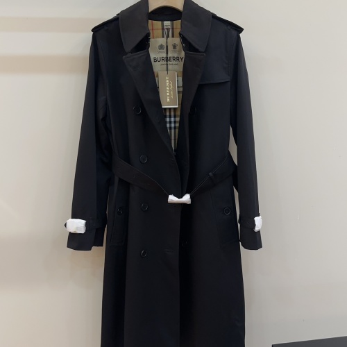 Wholesale Burberry Trench Coat Long Sleeved For Women #1252034 $327.27 USD, Wholesale Quality Replica Burberry Trench Coat