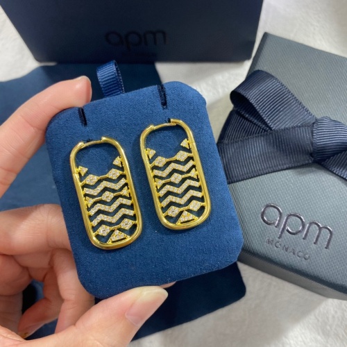 Wholesale Apm Monaco Earrings For Women #1252054 $34.00 USD, Wholesale Quality Replica Apm Monaco Earrings