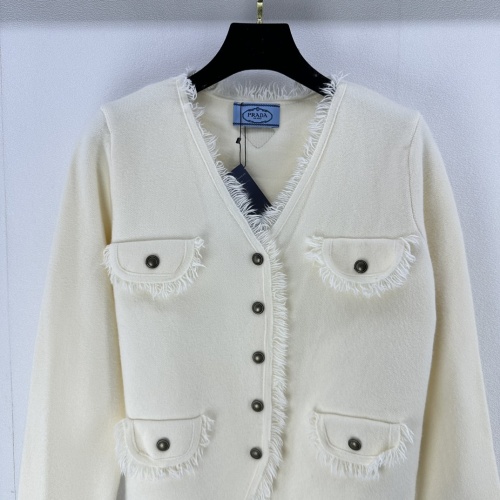 Replica Prada Jackets Long Sleeved For Women #1252056 $100.00 USD for Wholesale