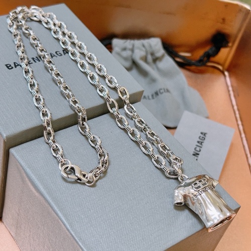 Wholesale Balenciaga Necklaces #1252073 $56.00 USD, Wholesale Quality Replica Balenciaga Necklaces