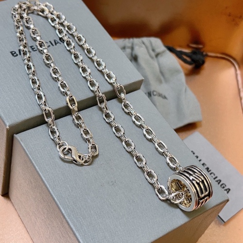 Wholesale Balenciaga Necklaces #1252074 $56.00 USD, Wholesale Quality Replica Balenciaga Necklaces