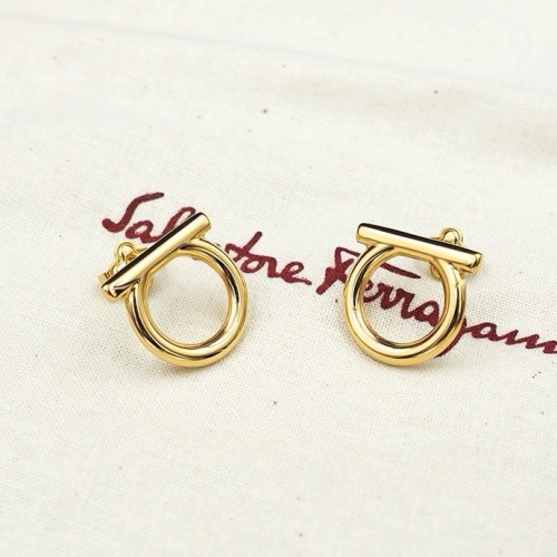 Wholesale Salvatore Ferragamo Earrings For Women #1252083 $23.00 USD, Wholesale Quality Replica Salvatore Ferragamo Earrings