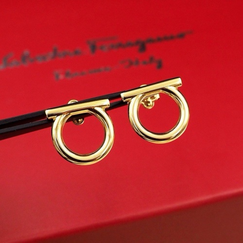 Replica Salvatore Ferragamo Earrings For Women #1252083 $23.00 USD for Wholesale