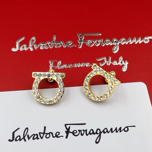 Replica Salvatore Ferragamo Earrings For Women #1252084 $23.00 USD for Wholesale