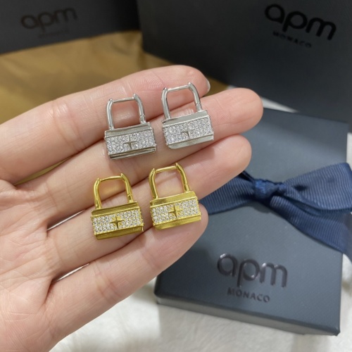 Replica Apm Monaco Earrings For Women #1252087 $38.00 USD for Wholesale