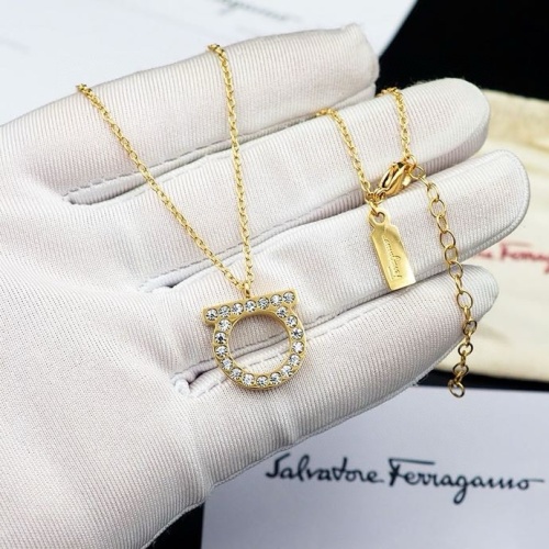 Wholesale Salvatore Ferragamo Necklaces #1252090 $25.00 USD, Wholesale Quality Replica Salvatore Ferragamo Necklaces