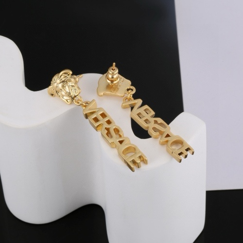 Replica Versace Earrings For Women #1252092 $25.00 USD for Wholesale