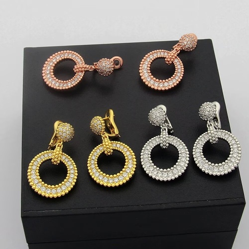 Replica Van Cleef & Arpels Earrings For Women #1252102 $29.00 USD for Wholesale