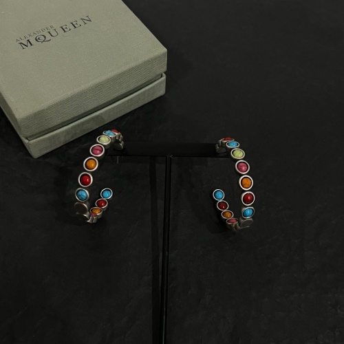 Wholesale Alexander McQueen Earrings For Women #1252117 $42.00 USD, Wholesale Quality Replica Alexander McQueen Earrings