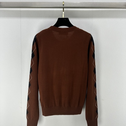 Replica MIU MIU Sweater Long Sleeved For Women #1252139 $85.00 USD for Wholesale