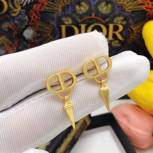 Replica Christian Dior Earrings For Women #1252171 $25.00 USD for Wholesale