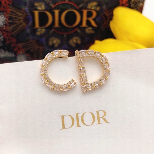 Wholesale Christian Dior Earrings For Women #1252180 $27.00 USD, Wholesale Quality Replica Christian Dior Earrings