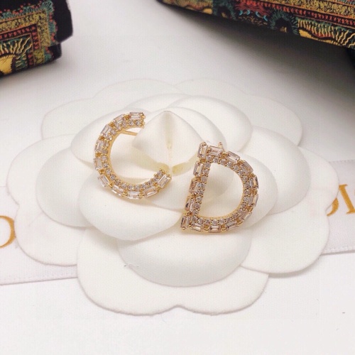 Replica Christian Dior Earrings For Women #1252180 $27.00 USD for Wholesale