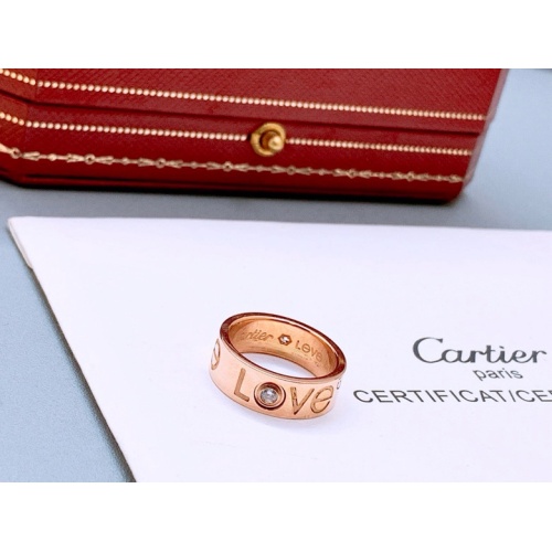 Wholesale Cartier Rings #1252210 $32.00 USD, Wholesale Quality Replica Cartier Rings