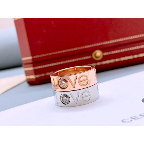 Replica Cartier Rings #1252210 $32.00 USD for Wholesale