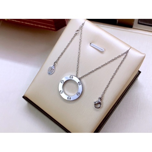 Wholesale Cartier Necklaces #1252212 $45.00 USD, Wholesale Quality Replica Cartier Necklaces