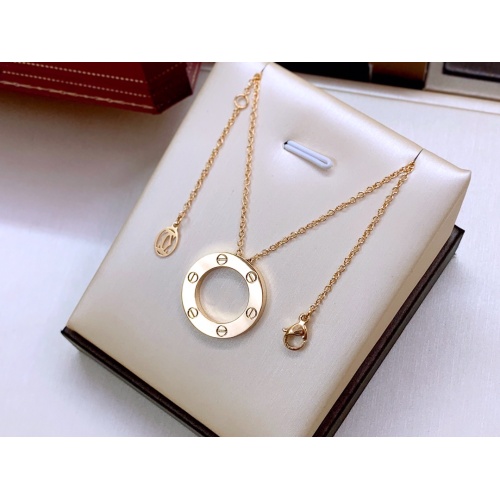 Wholesale Cartier Necklaces #1252216 $45.00 USD, Wholesale Quality Replica Cartier Necklaces