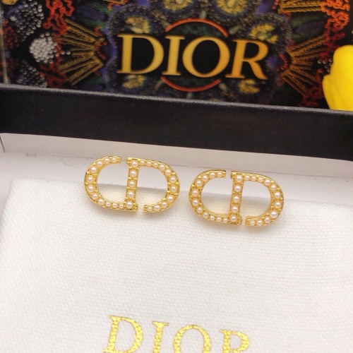 Replica Christian Dior Earrings For Women #1252224 $27.00 USD for Wholesale