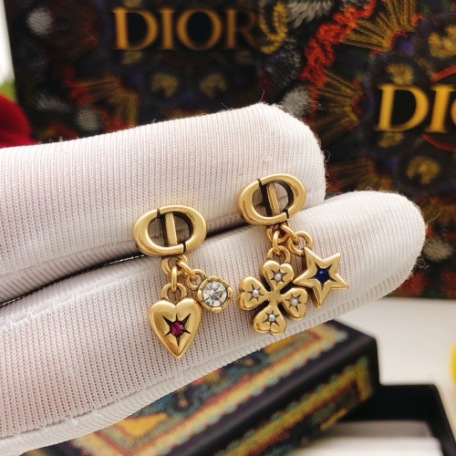 Replica Christian Dior Earrings For Women #1252227 $27.00 USD for Wholesale