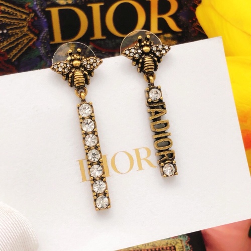 Wholesale Christian Dior Earrings For Women #1252229 $27.00 USD, Wholesale Quality Replica Christian Dior Earrings