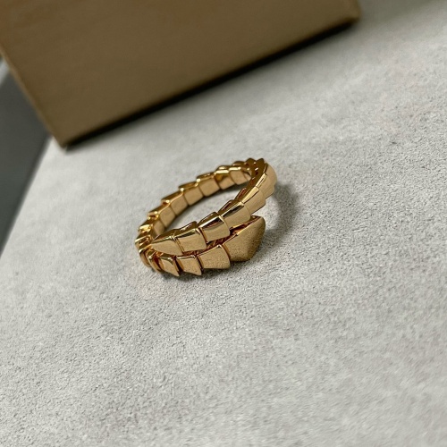 Wholesale Bvlgari Rings In Rose Gold #1252261 $48.00 USD, Wholesale Quality Replica Bvlgari Rings