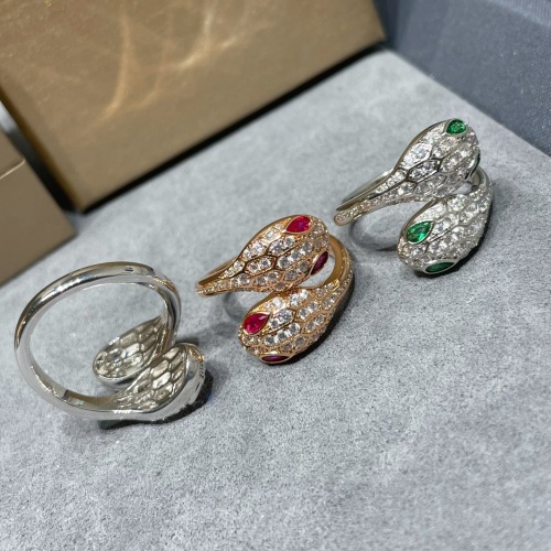 Replica Bvlgari Rings For Women #1252265 $48.00 USD for Wholesale