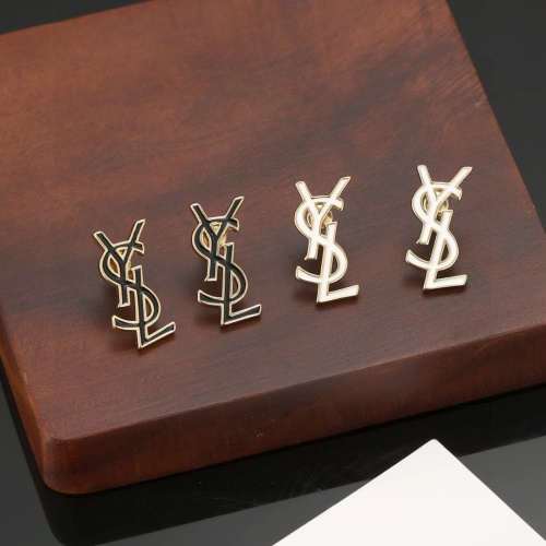 Replica Yves Saint Laurent YSL Earrings For Women #1252276 $25.00 USD for Wholesale