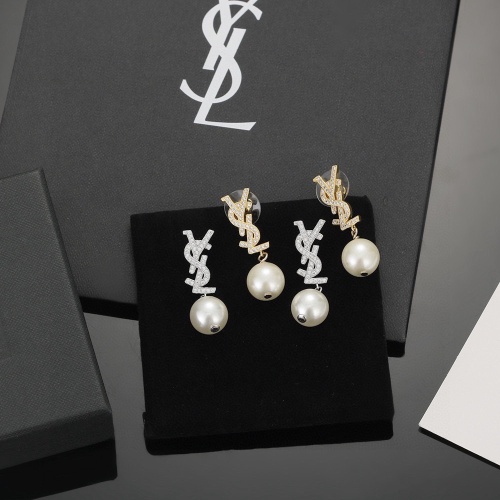 Replica Yves Saint Laurent YSL Earrings For Women #1252279 $25.00 USD for Wholesale