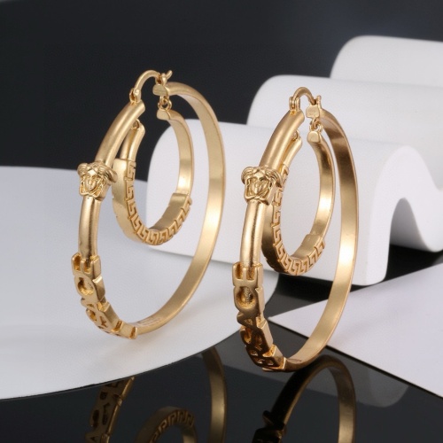 Replica Versace Earrings For Women #1252333 $34.00 USD for Wholesale