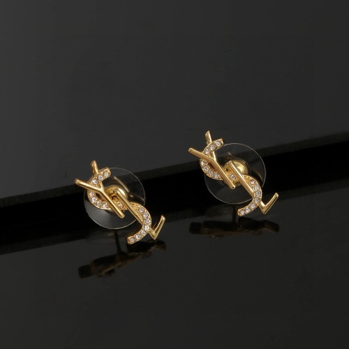 Wholesale Yves Saint Laurent YSL Earrings For Women #1252355 $25.00 USD, Wholesale Quality Replica Yves Saint Laurent YSL Earrings