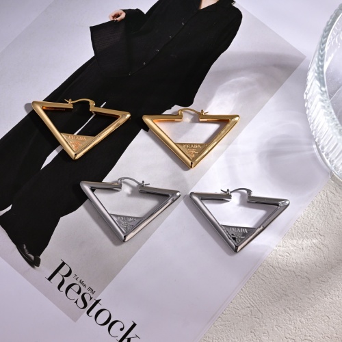 Replica Prada Earrings For Women #1252368 $29.00 USD for Wholesale