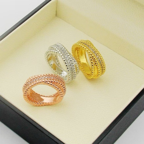 Replica Van Cleef & Arpels Rings For Women #1252373 $25.00 USD for Wholesale