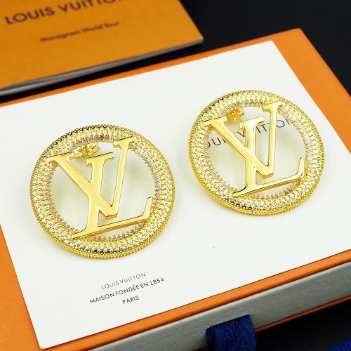 Replica Louis Vuitton Earrings For Women #1252383 $34.00 USD for Wholesale