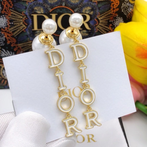 Wholesale Christian Dior Earrings For Women #1252476 $29.00 USD, Wholesale Quality Replica Christian Dior Earrings