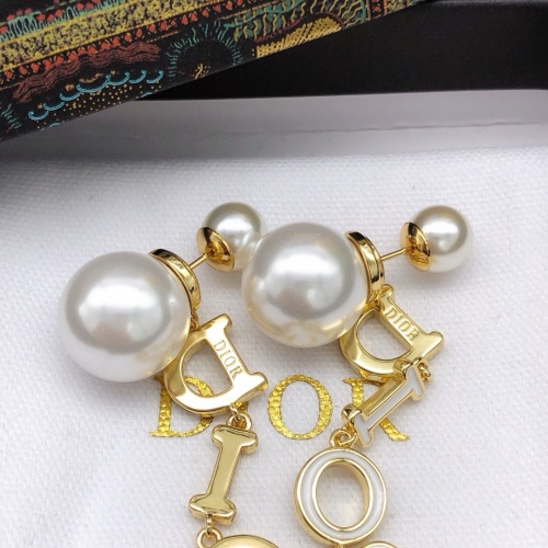 Replica Christian Dior Earrings For Women #1252476 $29.00 USD for Wholesale