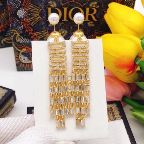 Wholesale Christian Dior Earrings For Women #1252478 $29.00 USD, Wholesale Quality Replica Christian Dior Earrings