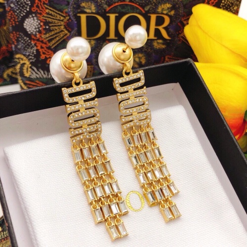 Replica Christian Dior Earrings For Women #1252478 $29.00 USD for Wholesale