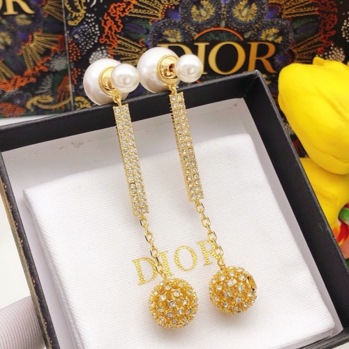 Wholesale Christian Dior Earrings For Women #1252480 $32.00 USD, Wholesale Quality Replica Christian Dior Earrings