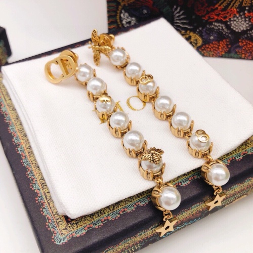 Replica Christian Dior Earrings For Women #1252512 $27.00 USD for Wholesale