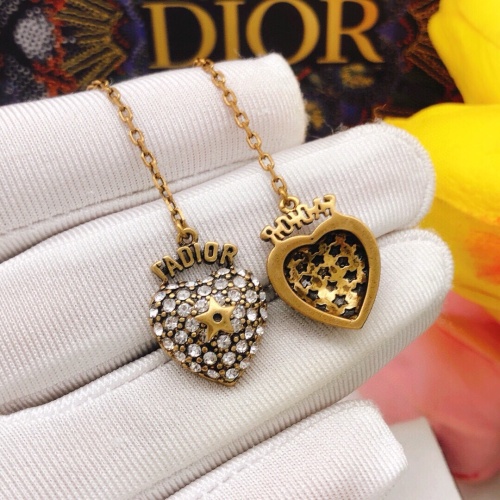 Replica Christian Dior Earrings For Women #1252513 $27.00 USD for Wholesale