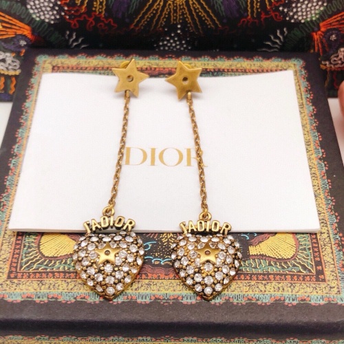 Replica Christian Dior Earrings For Women #1252513 $27.00 USD for Wholesale