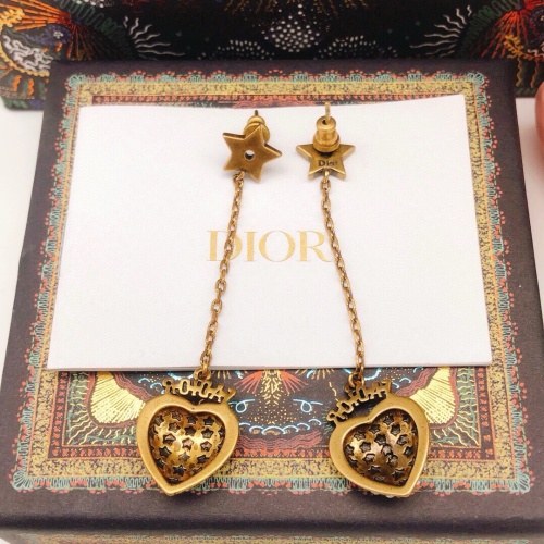 Replica Christian Dior Earrings For Women #1252513 $27.00 USD for Wholesale