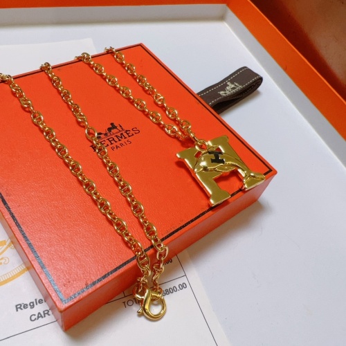 Replica Hermes Necklaces #1252544 $42.00 USD for Wholesale