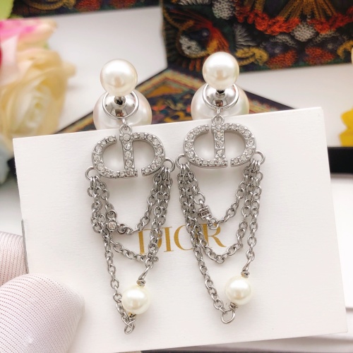 Wholesale Christian Dior Earrings For Women #1252551 $29.00 USD, Wholesale Quality Replica Christian Dior Earrings